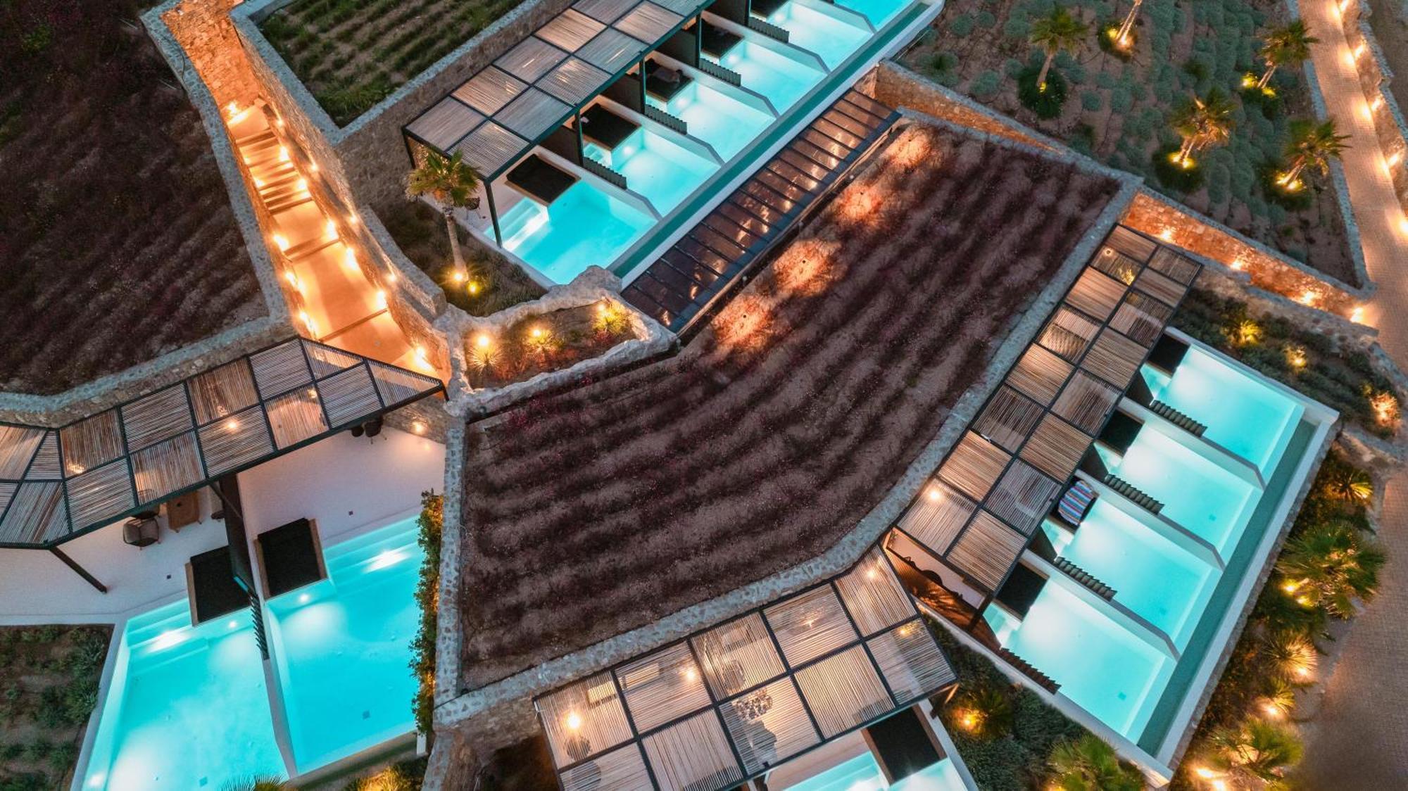 Ftelia Black Villas Exteriér fotografie