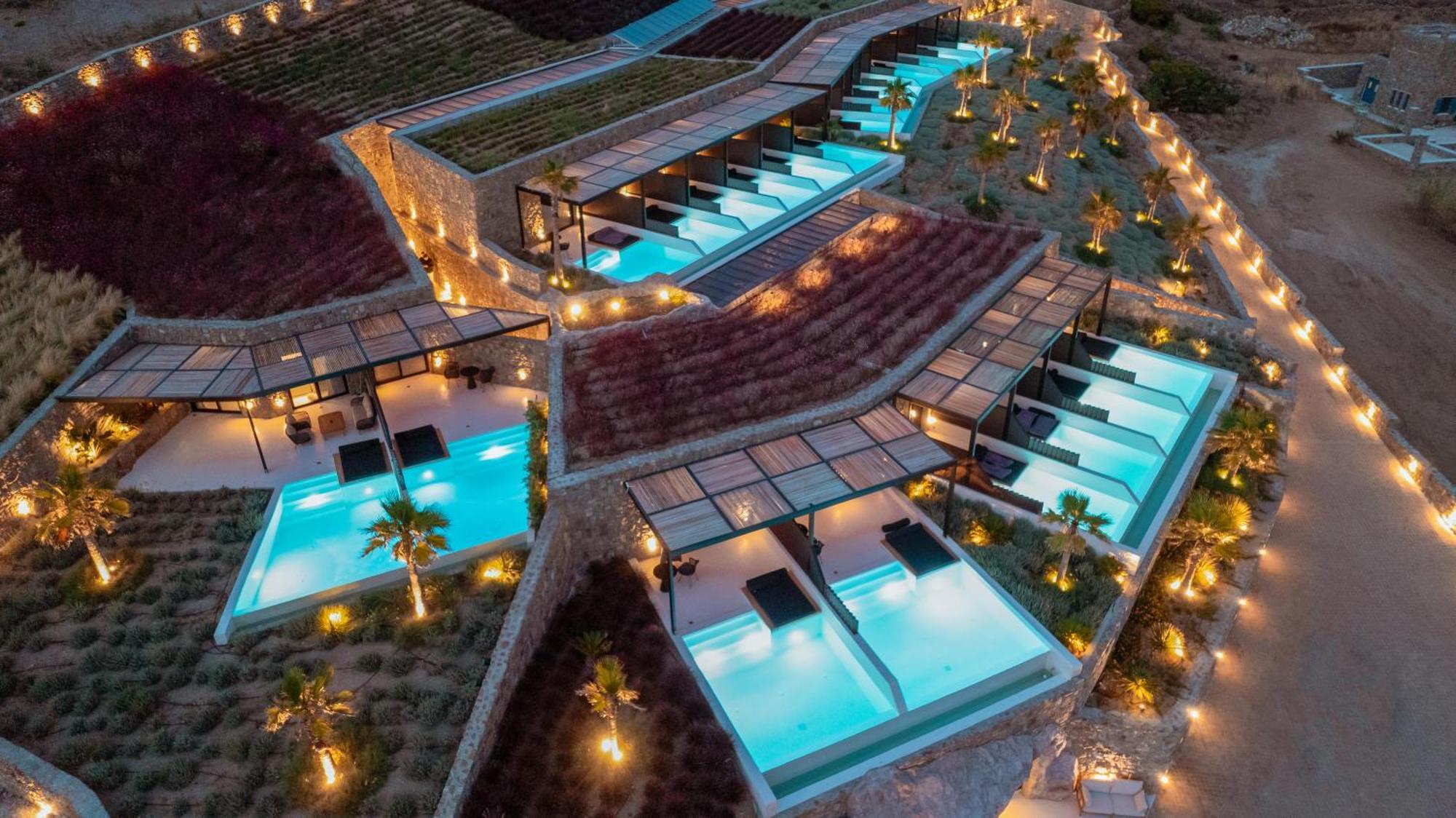 Ftelia Black Villas Exteriér fotografie